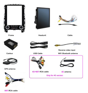 Pour Renault Samsung SM6 Talisman Koleos <span class=keywords><strong>Megane</strong></span> <span class=keywords><strong>4</strong></span> 2017-2019 Tesla Style Android 4G sans fil Carplay DSP autoradio - Product Image 5