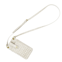 Mini sac à bandoulière en cuir PU tissé sac de téléphone petit portefeuille sacs à main
