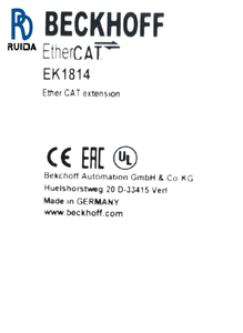 EK1814 โมดูล PLC โมดูลควบคุมอุตสาหกรรม โมดูลอินพุตเอาต์พุตดิจิตอล โมดูลควบคุมลอจิกแบบตั้งโปรแกรมได้ โมดูลอัตโนมัติอุตสาหกรรม - Product Image 1