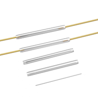 Weiting 1000 piezas/lote Fundas protectoras originales de fibra óptica lisas para empalmes, tubo termorretráctil protector de cable de 45 mm para redes FTTX GPRS