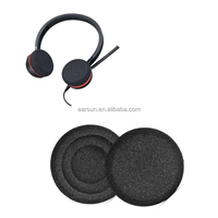 Coussinets d'oreille de remplacement Offre Spéciale 60mm pour casque Jabra Evolve 20 20se 30 30II 40 65 65 +/Pro 920 930 935 9450 9460