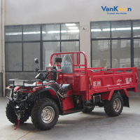 Quad 300CC à moteur refroidi par eau, véhicule de transport agricole à benne basculante, buggy tout-terrain double usage pour la montagne et la construction