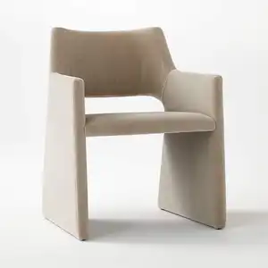 Modern Living Room Armchair High Back Leisure Chair Velvet Upholstered Accent Sofa Chair For Home Hotel Furniture