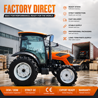 Tractor 4x4 LAWNIO con Personalización Completa, Cabina Opcional y Potente Elevación Hidráulica para Implementos Agrícolas