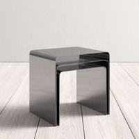 Hoher kosten günstiger Couch tisch Wohnzimmer Moderner Metall Edelstahl Luxus