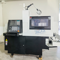 Tour à métaux CNC de petite taille haute précision SL205 Tour à métaux CNC pour système FANUC Tour à métaux CNC de type suisse