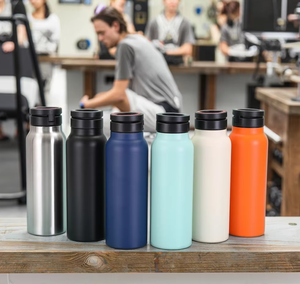 Ringo grande capacité 304 acier inoxydable sport bouilloire extérieur magnétique tasse couvercle mode bouteille sous vide - Product Image 4