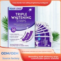 Pâte de réparation dentaire V34 violette sans sulfate et sans BPA pour éliminer les taches dentaires, nettoyer la surface des dents, personnalisable, e-commerce, OEM