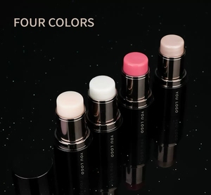 Stick <span class=keywords><strong>illuminateur</strong></span> hydratant longue tenue, naturel, vegan, noir, pour un maquillage éclatant et lumineux du visage - Product Image 6