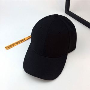 Casquette de baseball à visière plate personnalisable avec logo brodé et fermeture snapback à longue sangle - Product Image 6