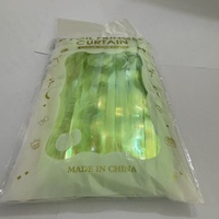 Rideau à franges holographique irisé en feuille métallique, rideau de fond en guirlande à pampilles pour décoration murale de fête d'anniversaire, de mariage ou de vacances