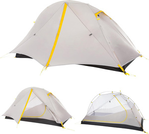 <span class=keywords><strong>Tente</strong></span> de randonnée légère Poteau en aluminium imperméable Double couche Alpinisme Ultraléger Camping Randonnée <span class=keywords><strong>Tente</strong></span> - Product Image 1