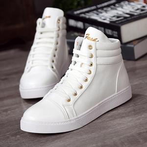 Nuove Scarpe da Skate alla Moda con Lacci per Uomo, Stile Coreano, Scarpe Casual Trendy Unisex con Tomaia Alta, Scarpe per Coppie - Product Image 3