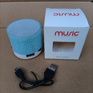 Mini haut-parleur Crack coloré à LED sans fil portable A9 pour tous les téléphones mobiles, prise en charge du logo personnalisé, cadeau - Product Image 6