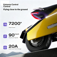 SCOOX X7 MAX80 Dual Lithium Battery Intelligent Long-Lasting Battery Electric Motorcycle