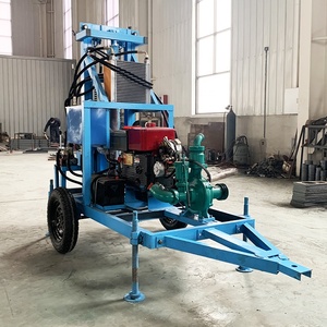 Nhỏ nhỏ DTH giàn khoan thủy lực máy kéo gắn lõi xách tay giá rẻ giếng Giàn Khoan nước giếng khoan máy - Product Image 2
