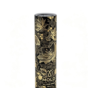 Boîte d'emballage cylindrique en papier kraft avec estampage à chaud pour thé, huiles essentielles, aliments et cosmétiques - Product Image 3