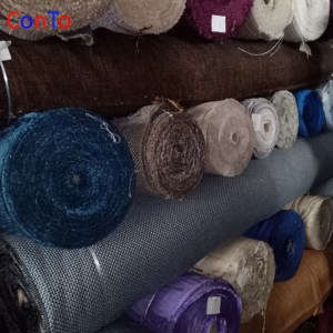 Tissu en daim imitation lin <span class=keywords><strong>vintage</strong></span> Keqiao, prix au mètre - Product Image 5