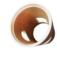 Services de fraisage de pièces circulaires en bois de noyer noir CNC personnalisées pour les équipements industriels Tolérance de précision Certification ISO9001