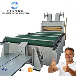 Máquina Cortadora y Niveladora de Bobinas de Acero Galvanizado Antioxidante HAUAN con Rodamiento Automático y Motor de 380V - Product Image 1