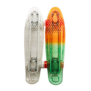 Großhandel neues Design Patent mehrere blinkende Modell LED blinkende Kunststoff Mini Cruiser Skateboard komplett - Product Image 6