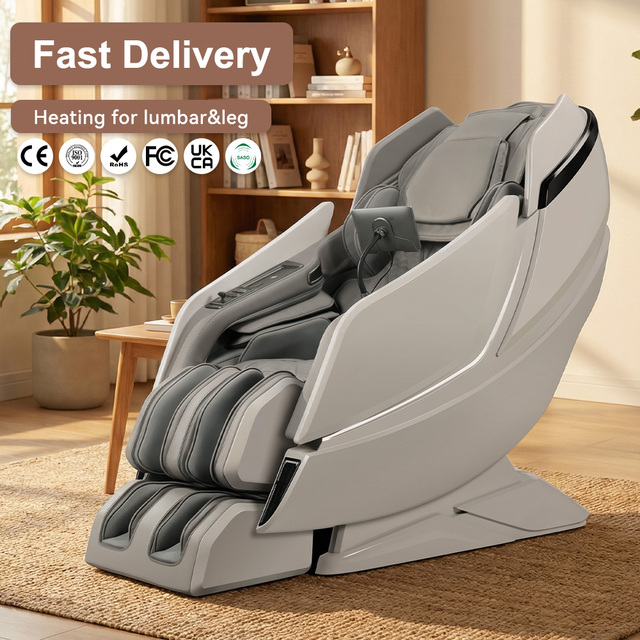 Newest Product Dual Mechanism Roller 4D Automatic Massage Chair