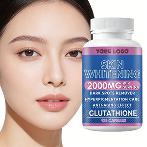 קפסולות גלוטתיון להלבנת עור, 120 כדורים, תוסף תזונה להבהרת העור, מחיר סיטונאי עם לוגו בהתאמה אישית - Product Image 1