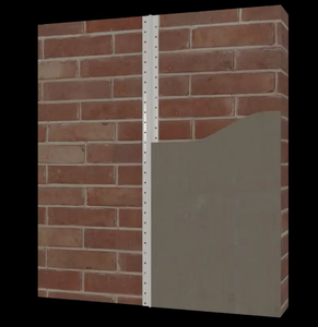 Vente directe usine : Rail de nivellement pour plâtre mural galvanisé 10 mm x 3 m – Guide de nivellement pour plâtre qui crée une base parfaitement plane pour le plâtrage - Product Image 1