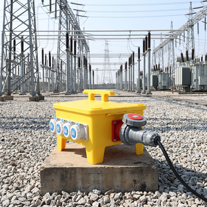 Gabinete de Distribución de Energía Eléctrica Industrial a Prueba de Agua de 12/24/36 Vías, 480V 32A, Portátil, Móvil, para Exteriores - Product Image 5