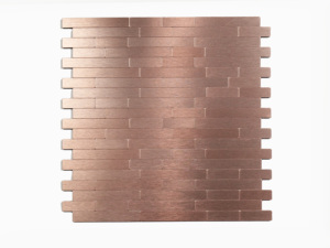 Thiết kế hiện đại Peel Stick Rose Gold nhôm kim loại tỏa sáng Gạch Mosaic cho phòng ngủ nhà bếp phòng tắm hoặc khách sạn trang trí tường - Product Image 3