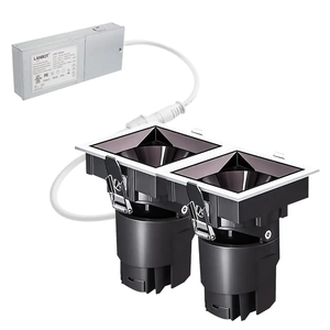Faretto da incasso a <span class=keywords><strong>Led</strong></span> antiriflesso 20W 30W <span class=keywords><strong>40W</strong></span> 50W bianco rettangolare regolabile