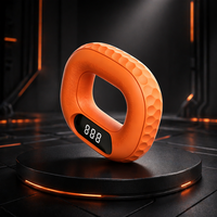 Poignée électronique en silicone épaisse résistante à l'usure, compteur intégré, équipement de fitness pour avant-bras à charge variable