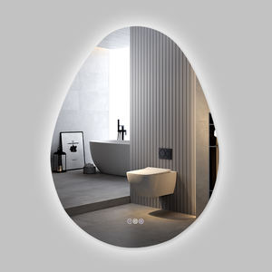 Salle de bain Fullkenlight Salle de bain de luxe <span class=keywords><strong>Miroir</strong></span> LED sans cadre anti-buée <span class=keywords><strong>Toilette</strong></span> Écran tactile <span class=keywords><strong>Miroir</strong></span> intelligent - Product Image 4