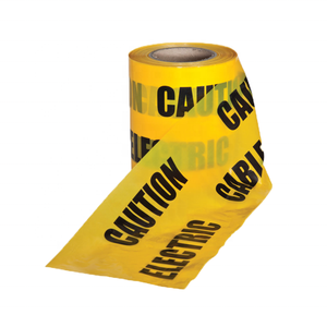 Cinta de Advertencia de Precaución de PE con Marcas No Detectables para Barricadas, Impresa Personalizada - Product Image 2