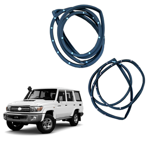 Bandes d'étanchéité en caoutchouc pour vitres de voiture <span class=keywords><strong>Toyota</strong></span> <span class=keywords><strong>Land</strong></span> <span class=keywords><strong>Cruiser</strong></span> 70 71 75 76 78 <span class=keywords><strong>79</strong></span> Accessoires LC76 LC78 LC71 LC79 - Product Image 1