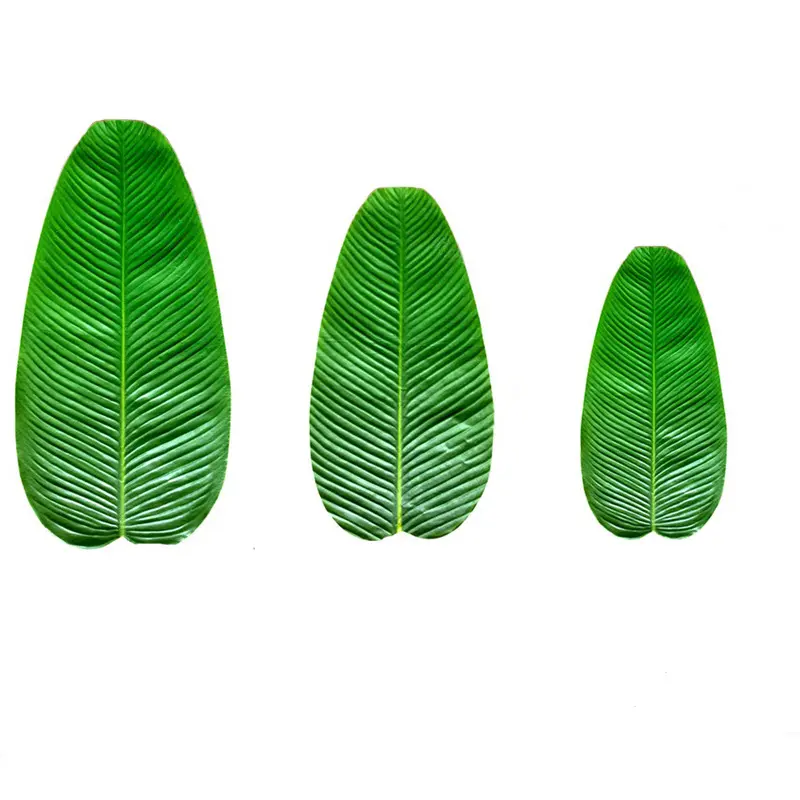 Hot Sale Artificial Plant Banana Tree Large leaf for Home Decoration Products leaves