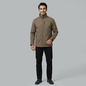 Nouvelle arrivée 2026, veste softshell de randonnée de haute qualité pour hommes, veste en polyester imperméable pour homme - Product Image 1