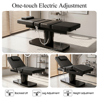 Tables et lits de massage modernes et intelligents, électriques et réglables, pour cliniques de spa, salons de beauté et soins des cils