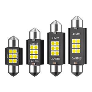 หลอดไฟ LED 3030 31 มม. แบบ Festoon 12V สีขาวนวล สำหรับรถยนต์ ใช้ได้กับรถยนต์ทั่วไป - Product Image 1