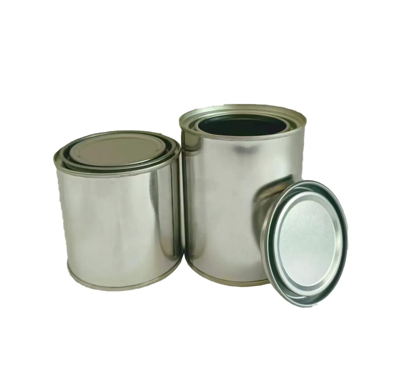 0.4L round empty paint can tin can for oil paint