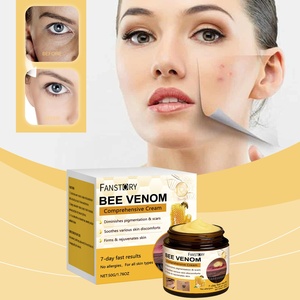 OEM özel etiket organik arı Venom peptide peptide hyaluronik asit anti-kırışıklık yatıştırıcı cilt nemlendirici yüz kremi - Product Image 6