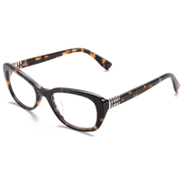 Monture de lunettes optiques Elan Optical YB9306 de haute qualité, style rétro, petites lunettes ovales œil de chat, monture intégrale en acétate pour femmes