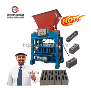 4-35b Chất lượng cao xi măng paver khối máy làm rỗng bê tông gạch làm cho máy móc - Product Image 1