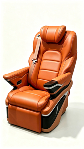 เบาะรถยนต์สีเบจแบบขายส่ง ปรับไฟฟ้าได้หลายฟังก์ชั่น สำหรับรถตู้ SUV MPV  ปรับแต่งได้ - Product Image 2
