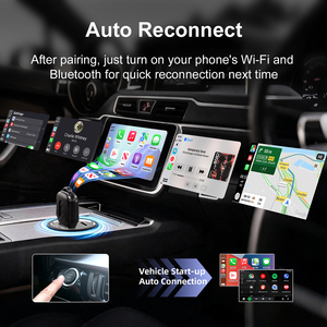 Rhythm MINI Ultra Wireless CarPlay Android Auto Dongle WiFi USB Fast Connection 2 in 1 Vehicle Connectivity Converter - Product Image 4
