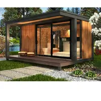 त्वरित स्थापित डिजाइन तैयार किए छोटे पूर्वनिर्मित गर्मियों farden घरों prefab छोटे घर
