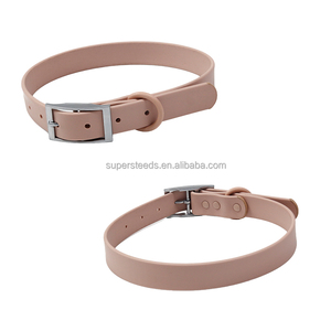 Luxuriöses Verstellbares PVC Wasserdichtes Taktisches Hundetrainingshalsband mit Anpassbarem Logo Personalisiertes Silikon-Hundehalsband - Product Image 1