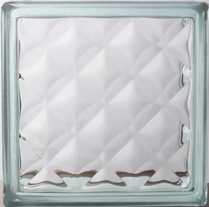 Nhà Sản Xuất Chất Lượng Tốt Nhất Và Giá Rẻ Giá 190*190*80Mm Trang Trí Rõ Ràng Thủy Tinh Rỗng Trong Suốt Gạch Cho Xây Dựng - Product Image 2