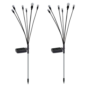 <span class=keywords><strong>Solar</strong></span>-Gartenleuchten, Wasserdichte LED-Glühwürmchen-Gartendekoration für Außenbereich, Rasen- und Bodenstecker-Leuchten - Product Image 1