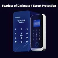 Cerradura Inteligente para Exteriores con Escaneo de Doble Frecuencia, Teclado Táctil, Tarjeta de Proximidad, Huella Dactilar, Control de Acceso Autónomo